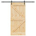 Ușă glisantă NARVIK Natural și Negru 90 x 210 cm (213,5 cm) - WALTI WALTI