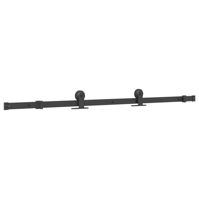 Ușă glisantă NARVIK Natural și Negru 85 x 210 cm (152,5 cm) WALTI