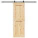 Ușă glisantă NARVIK Natural și Negru 70 x 210 cm (213,5 cm) - WALTI WALTI