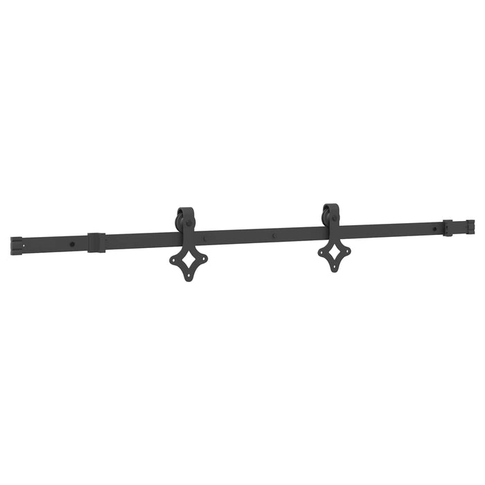Ușă glisantă NARVIK Natural și Negru 85 x 210 cm (152,5 cm) WALTI