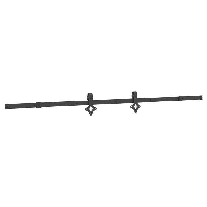 Ușă glisantă NARVIK Natural și Negru 85 x 210 cm (213,5 cm) WALTI