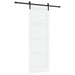 Ușă glisantă Alb și negru 83 x 232 cm Lemn masiv de pin - WALTI WALTI
