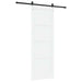 Ușă glisantă Alb și negru 83 x 232 cm Lemn masiv de pin - WALTI WALTI