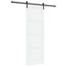 Ușă glisantă Alb și negru 83 x 232 cm Lemn masiv de pin - WALTI WALTI