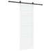 Ușă glisantă Alb și negru 83 x 232 cm Lemn masiv de pin - WALTI WALTI
