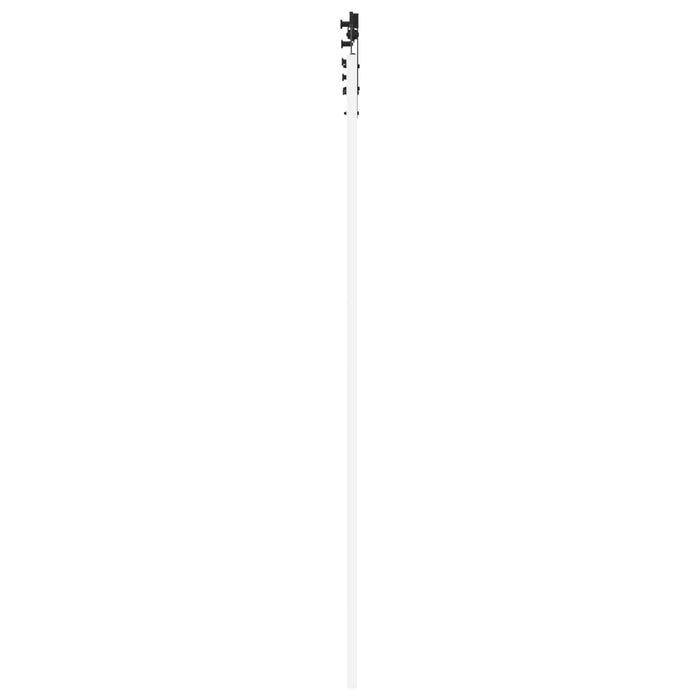 Ușă glisantă Alb și negru 83 x 232 cm Lemn masiv de pin - WALTI WALTI
