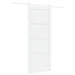 Ușă glisantă Alb 83 x 202 cm Lemn masiv de pin - WALTI WALTI