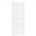 Ușă glisantă Alb 83 x 202 cm Lemn masiv de pin - WALTI WALTI
