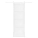 Ușă glisantă Alb 83 x 232 cm Lemn masiv de pin - WALTI WALTI