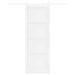 Ușă glisantă Alb 83 x 232 cm Lemn masiv de pin - WALTI WALTI