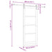 Ușă glisantă Natural și Alb 86 x 211 cm Lemn masiv de pin - WALTI WALTI