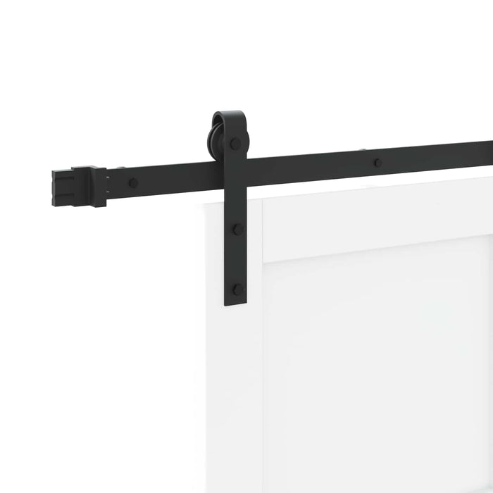 Ușă glisantă Alb 83 x 202 cm Lemn masiv de pin - WALTI WALTI