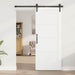 Ușă glisantă Alb 83 x 202 cm Lemn masiv de pin - WALTI WALTI