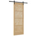 Ușă glisantă natural 83 x 232 cm Lemn masiv de pin - WALTI WALTI