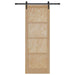 Ușă glisantă natural 83 x 232 cm Lemn masiv de pin - WALTI WALTI