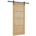Ușă glisantă natural 86 x 198,5 cm Lemn masiv de pin - WALTI WALTI