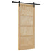 Ușă glisantă natural 86 x 211 cm Lemn masiv de pin - WALTI WALTI