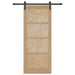 Ușă glisantă natural 86 x 211 cm Lemn masiv de pin - WALTI WALTI