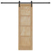 Ușă glisantă natural 61 x 198,5 cm Lemn masiv de pin - WALTI WALTI