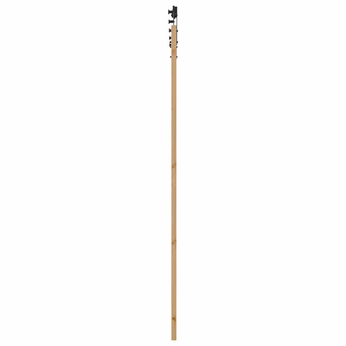 Ușă glisantă natural 83 x 232 cm Lemn masiv de pin - WALTI WALTI