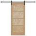 Ușă glisantă natural 86 x 198,5 cm Lemn masiv de pin - WALTI WALTI