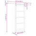 Ușă glisantă natural 86 x 211 cm Lemn masiv de pin - WALTI WALTI