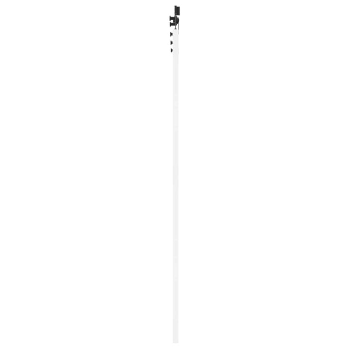 Ușă glisantă Alb și negru 83 x 202 cm Lemn masiv de pin - WALTI WALTI
