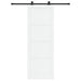 Ușă glisantă Alb și negru 83 x 232 cm Lemn masiv de pin - WALTI WALTI