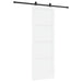 Ușă glisantă Alb și negru 83 x 232 cm Lemn masiv de pin - WALTI WALTI