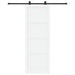 Ușă glisantă Alb și negru 83 x 232 cm Lemn masiv de pin - WALTI WALTI