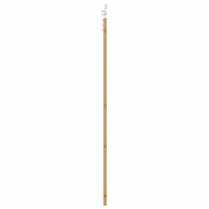 Ușă glisantă Natural și Alb 73,5 x 211 cm Lemn masiv de pin - WALTI WALTI