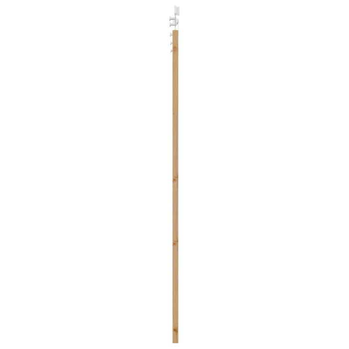 Ușă glisantă Natural și Alb 83 x 202 cm Lemn masiv de pin WALTI