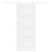 Ușă glisantă Alb 83 x 202 cm Lemn masiv de pin - WALTI WALTI
