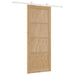 Ușă glisantă Natural și Alb 86 x 211 cm Lemn masiv de pin - WALTI WALTI