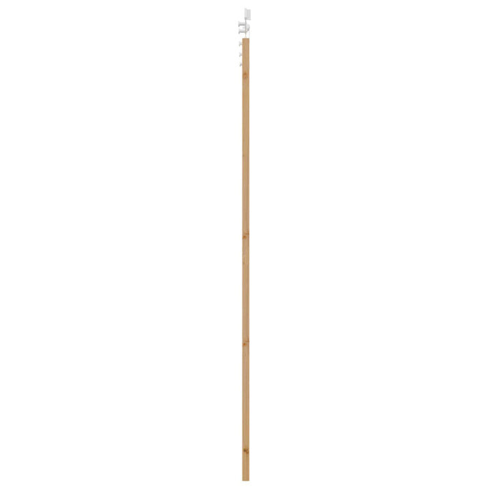 Ușă glisantă Natural și Alb 83 x 232 cm Lemn masiv de pin - WALTI WALTI
