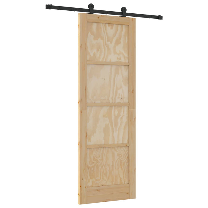 Ușă glisantă ORKDAL natural 73,5 x 211 cm Lemn masiv de pin - WALTI WALTI