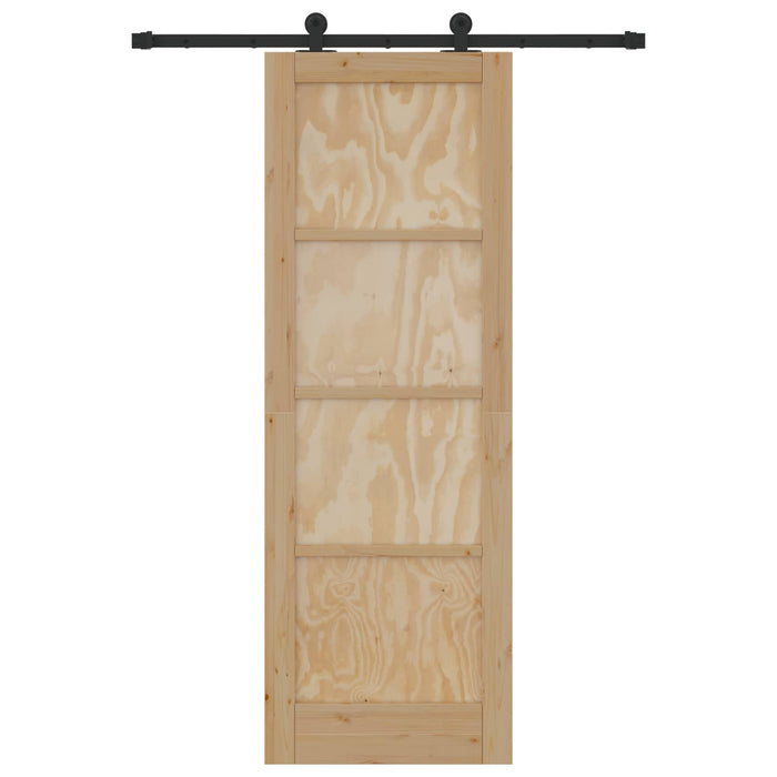 Ușă glisantă ORKDAL natural 73,5 x 211 cm Lemn masiv de pin - WALTI WALTI