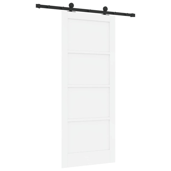 Ușă glisantă ORKDAL Alb 83 x 202 cm Lemn masiv de pin - WALTI WALTI