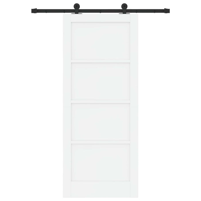 Ușă glisantă ORKDAL Alb 83 x 202 cm Lemn masiv de pin - WALTI WALTI