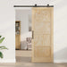Ușă glisantă ORKDAL natural 83 x 211 cm Lemn masiv de pin - WALTI WALTI