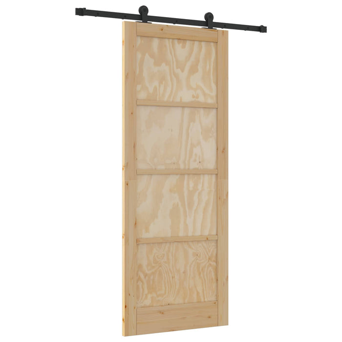 Ușă glisantă ORKDAL natural 83 x 211 cm Lemn masiv de pin - WALTI WALTI