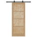 Ușă glisantă ORKDAL natural 83 x 211 cm Lemn masiv de pin - WALTI WALTI