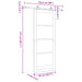 Ușă glisantă ORKDAL natural 83 x 211 cm Lemn masiv de pin - WALTI WALTI