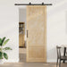 Ușă glisantă ORKDAL natural 83 x 232 cm Lemn masiv de pin - WALTI WALTI