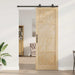 Ușă glisantă ORKDAL natural 83 x 232 cm Lemn masiv de pin - WALTI WALTI