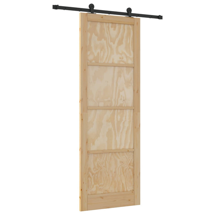 Ușă glisantă ORKDAL natural 83 x 232 cm Lemn masiv de pin - WALTI WALTI