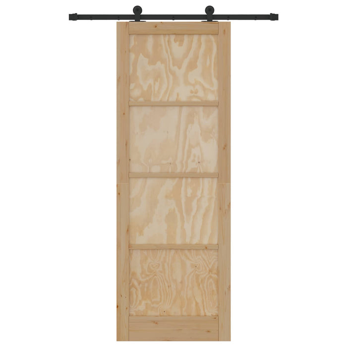 Ușă glisantă ORKDAL natural 83 x 232 cm Lemn masiv de pin - WALTI WALTI