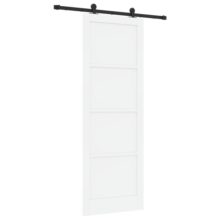 Ușă glisantă ORKDAL Alb 83 x 232 cm Lemn masiv de pin - WALTI WALTI