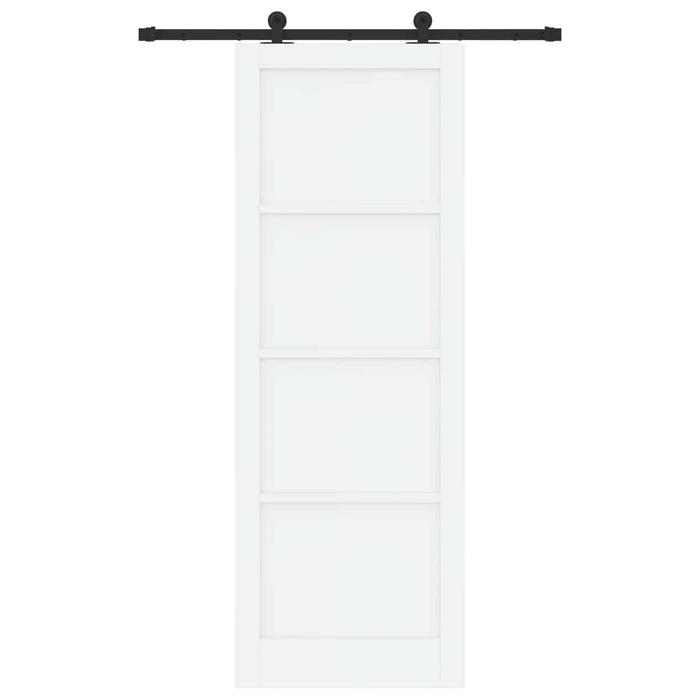 Ușă glisantă ORKDAL Alb 83 x 232 cm Lemn masiv de pin - WALTI WALTI