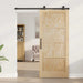 Ușă glisantă ORKDAL natural 86 x 198,5 cm Lemn masiv de pin - WALTI WALTI